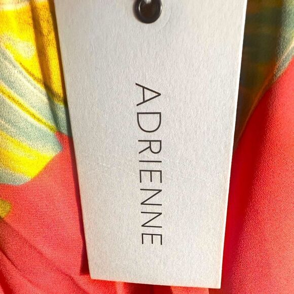 Adrienne Tropical Tendencies Pink and Yellow Flowy Shorts Size 3X NWT 📦 - Picture 6 of 7